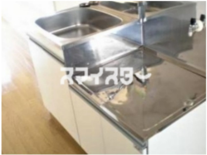 八王子市長房町の賃貸マンションのキッチン