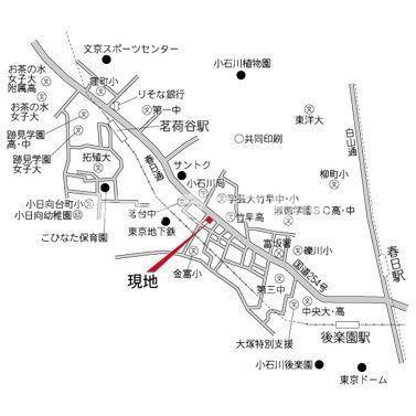 コロネード春日の地図