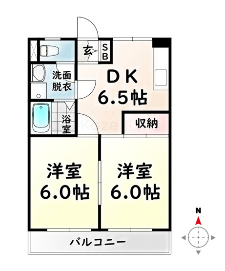 【間取り】 | アメニティ豊【名古屋市賃貸・RC造】