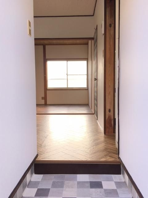 フォレストヴィラⅤの玄関