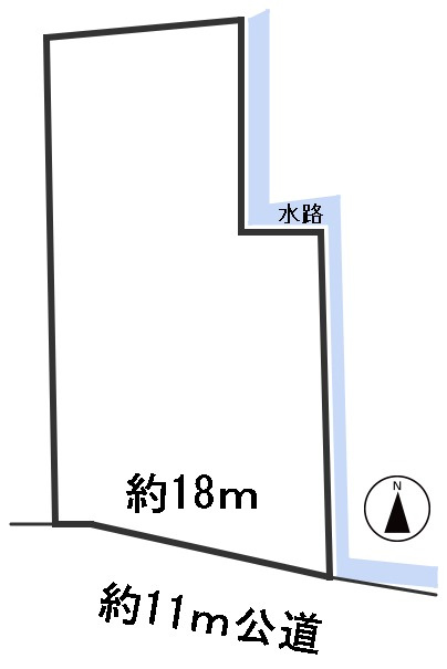 ６６８２２　不破郡関ケ原土地の区画図