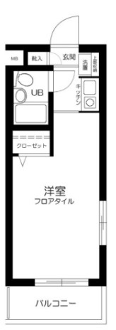 スカイコート新宿落合第５の間取り