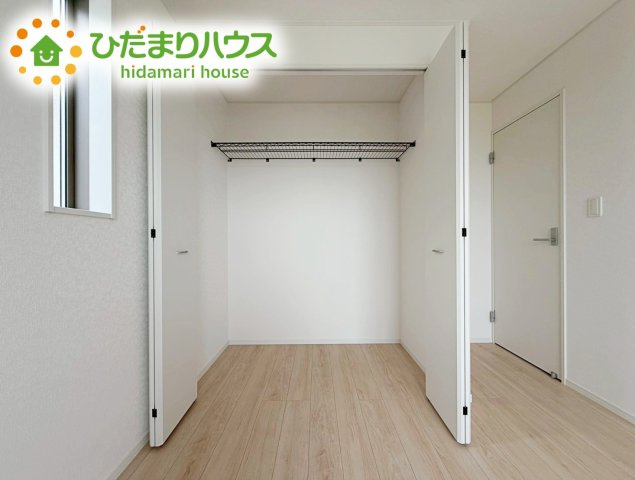 いわき市小名浜住吉第5　新築戸建　2号棟の収納|各居室にはしっかりと収納を完備！