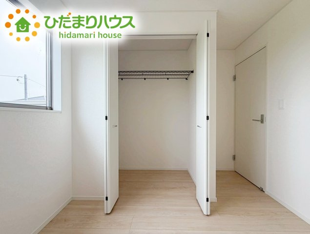 いわき市小名浜住吉第5　新築戸建　2号棟の収納|洋室B　収納