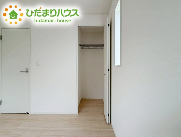 いわき市小名浜住吉第5　新築戸建　2号棟の収納|洋室C　収納