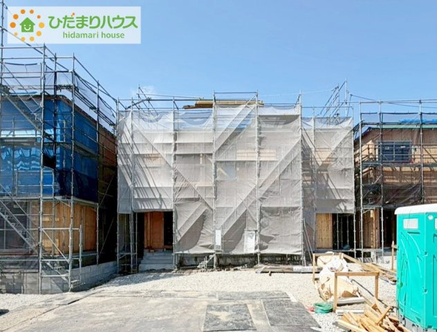 いわき市小名浜住吉第5　新築戸建　2号棟の外観|是非一度、ご家族そろってご内覧ください♪