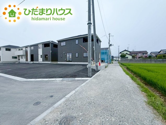 いわき市小名浜住吉第5　新築戸建　2号棟の前面道路含む現地写真|長期優良住宅は、税金がお安くなります！浮いたお金でプチ贅沢(*^^)v　家族の思い出を増やしましょう♪