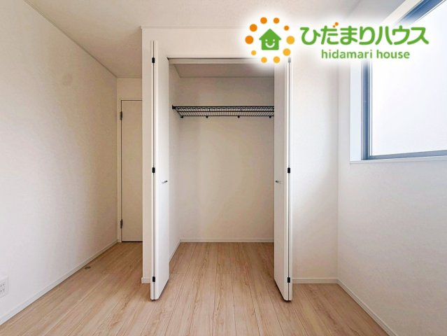 いわき市小名浜住吉第5　新築戸建　1号棟の収納|洋室B　収納
