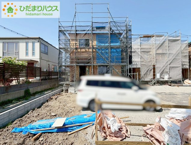 いわき市小名浜住吉第5　新築戸建　1号棟の外観|今から見たいも大歓迎！お気軽にお問い合わせください☆彡