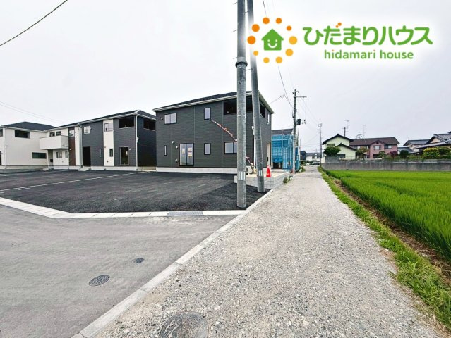 いわき市小名浜住吉第5　新築戸建　1号棟の前面道路含む現地写真|今から見たいも大歓迎！お気軽にお問い合わせください☆彡