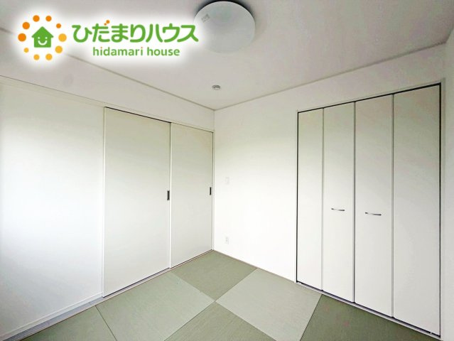 いわき市小名浜住吉第5　新築戸建　4号棟の和室|すぐ横になれる和室は、みんなの憩いの場(*^-^*)
