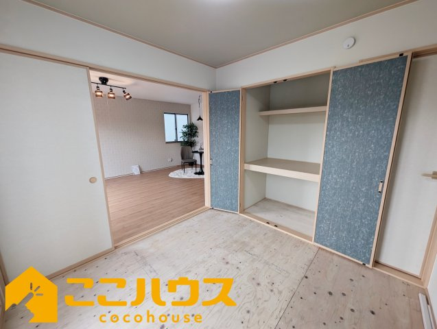 名護市宇茂佐1556番　新築戸建て　全7棟　F号棟の和室|和室4.5帖