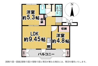 【間取り】 | 多の津住宅団地、5