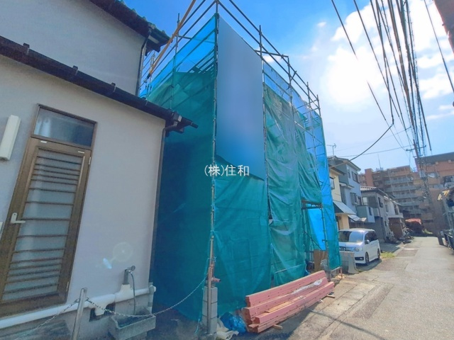 【新築分譲住宅】朝霞市宮戸2丁目の前面道路含む現地写真