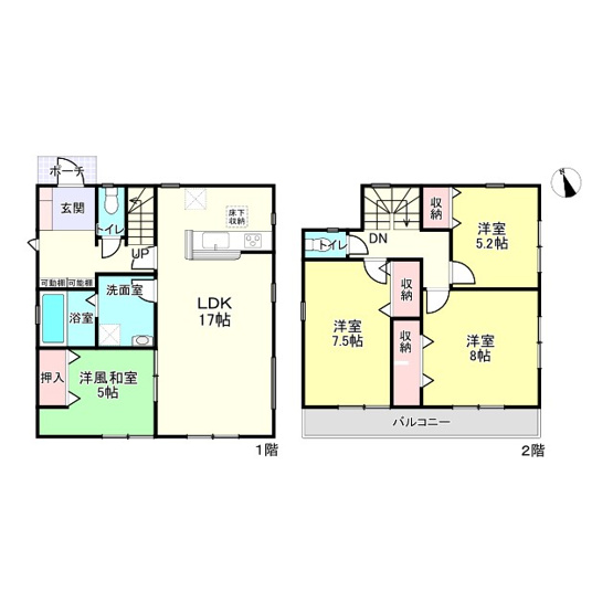 【間取り】 | 姫路市町坪/全3棟