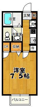 サンデューク恋ヶ窪Ⅱの間取り
