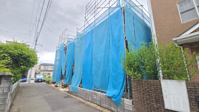 【前面道路含む現地写真】 | 綾瀬市落合南5期 新築戸建 全2棟