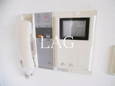 【セキュリティ】 | アレグレット掃部宿 | モニター付きインターホンです。