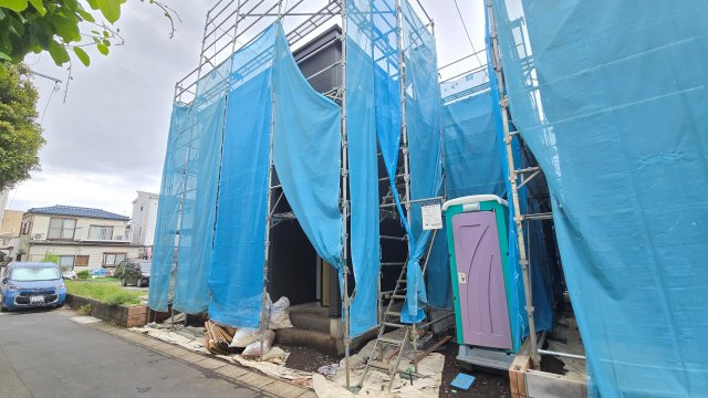 【前面道路含む現地写真】 | 綾瀬市落合南5期 新築戸建 全2棟