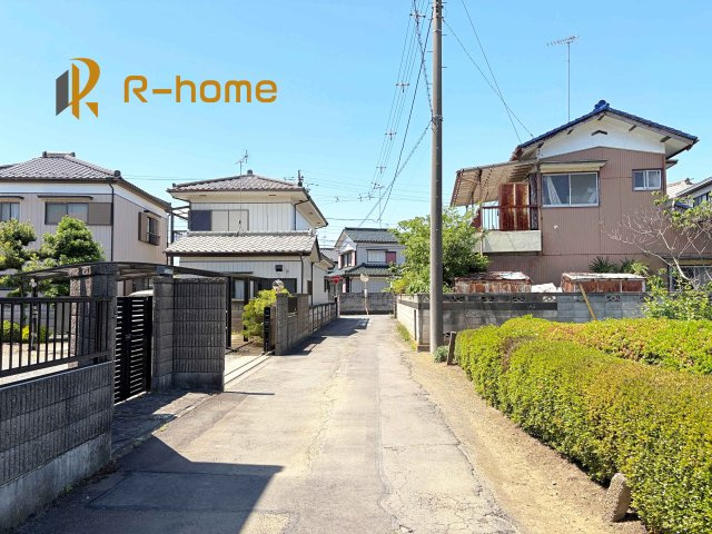 古河市中田第4　新築戸建て　2号棟の前面道路含む現地写真|周辺環境も併せて案内致します♪
閑静な住宅地で笑顔あふれる新生活！
ぜひ現地へお越しください♪