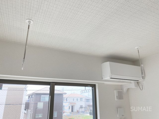 ヒカルサ大宮三橋の設備|室内物干しあります！