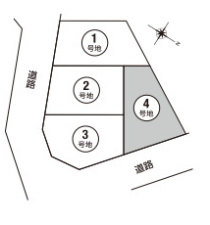 【区画図】 | 北五葉６丁目　新築戸建