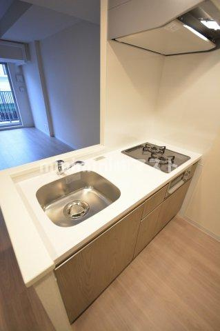 大阪市西区京町堀１丁目の賃貸マンションのキッチン