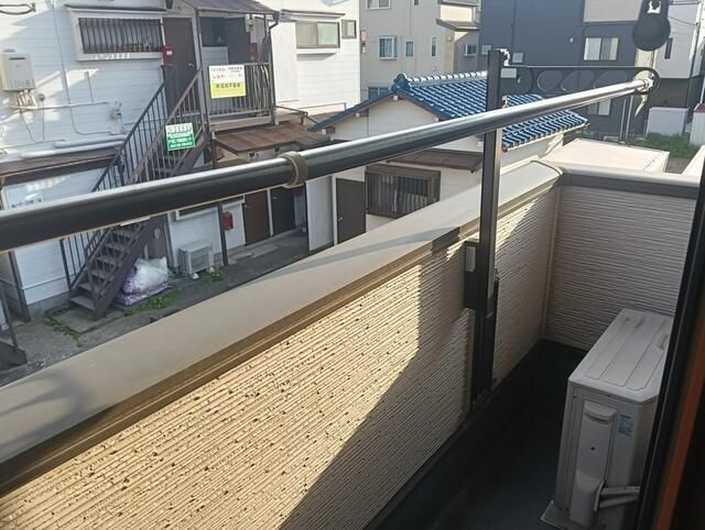 ハイツマコトＣのバルコニー