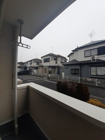 シャイン　ウェーブ　Ａのバルコニー