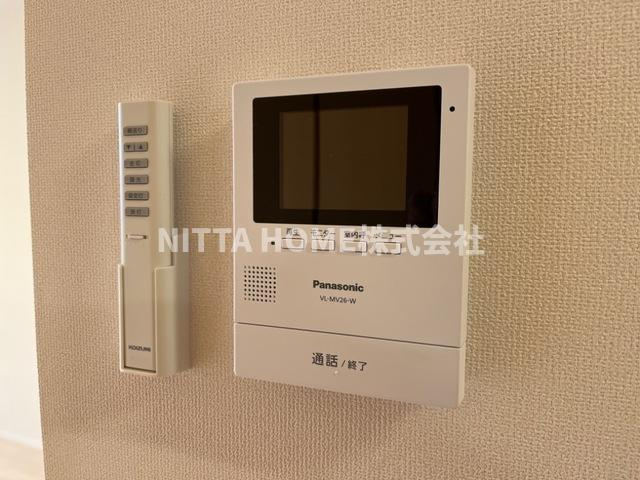 メゾン　アリエッタのセキュリティ|ＴＶインターホン付きでセキュリティ面は安心ですね◎
