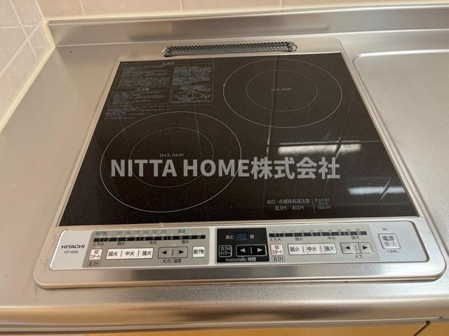 メゾン　アリエッタの設備|２口ＩＨコンロ付き◇