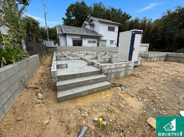 大阪狭山市大野台　第12期　新築一戸建ての外観|現在の進捗状況です！順調に作業進行中、完成が待ち遠しいです！詳細の間取り等、お気軽にお問い合わせください！