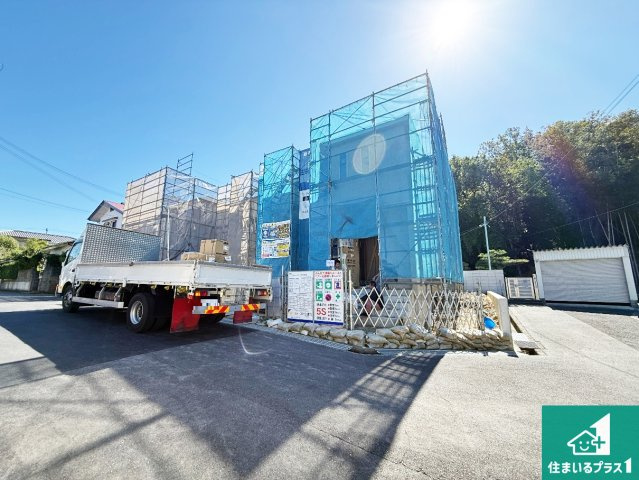 大阪狭山市大野台　第12期　新築一戸建ての外観|現在の進捗状況です！順調に作業進行中、完成が待ち遠しいです！詳細の間取り等、お気軽にお問い合わせください！