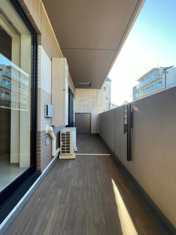 DIPS墨田RIVERSIDEのバルコニー
