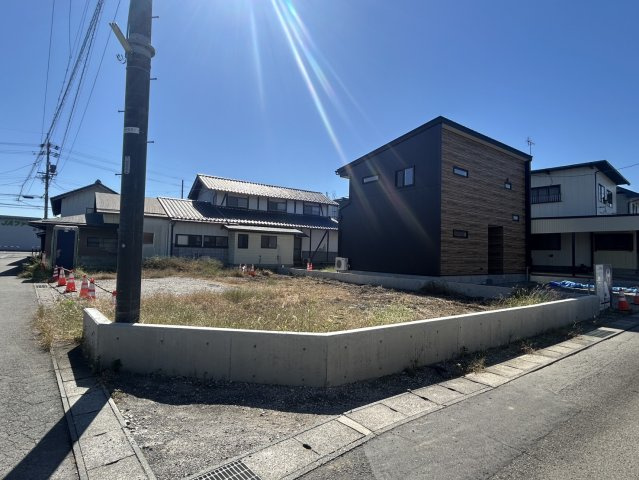 建築条件付き土地　長野市金箱の外観