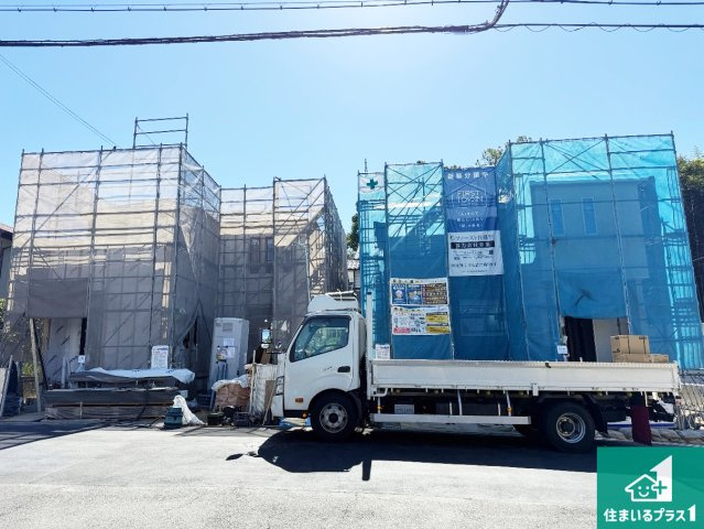 ◆大阪狭山市大野台　第12期　新築一戸建ての外観|現在の進捗状況です！順調に作業進行中、完成が待ち遠しいです！詳細の間取り等、お気軽にお問い合わせください！