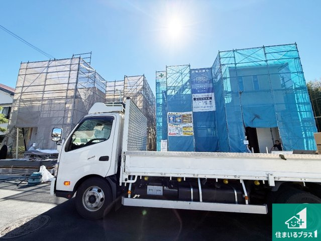 ◆大阪狭山市大野台　第12期　新築一戸建ての外観|現在の進捗状況です！順調に作業進行中、完成が待ち遠しいです！詳細の間取り等、お気軽にお問い合わせください！