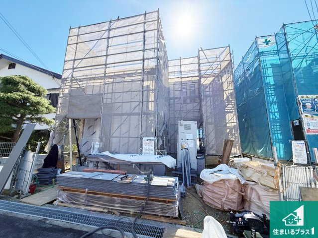 ◆大阪狭山市大野台　第12期　新築一戸建ての外観|現在建築中！落ち着いた街並みで新生活を始めることが出来そう！周辺の物件も併せてご紹介させて頂きます！
