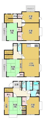 【間取り】 | 駅前町戸建