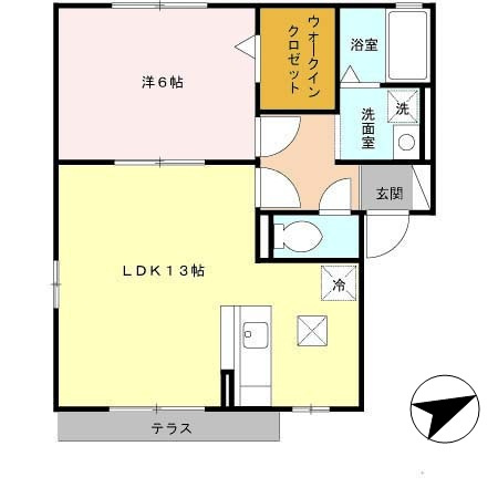 アイビーキューブの間取り