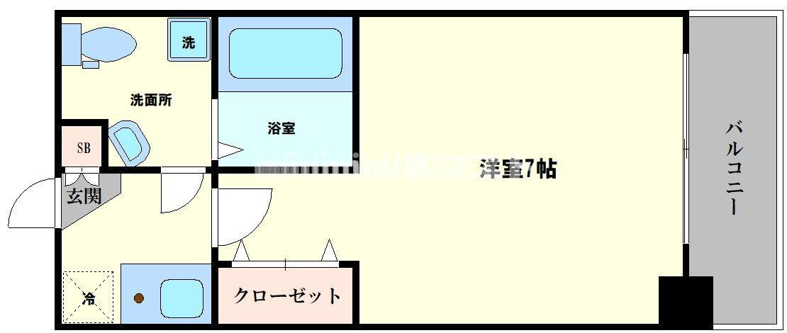 セレニテ中津の間取り