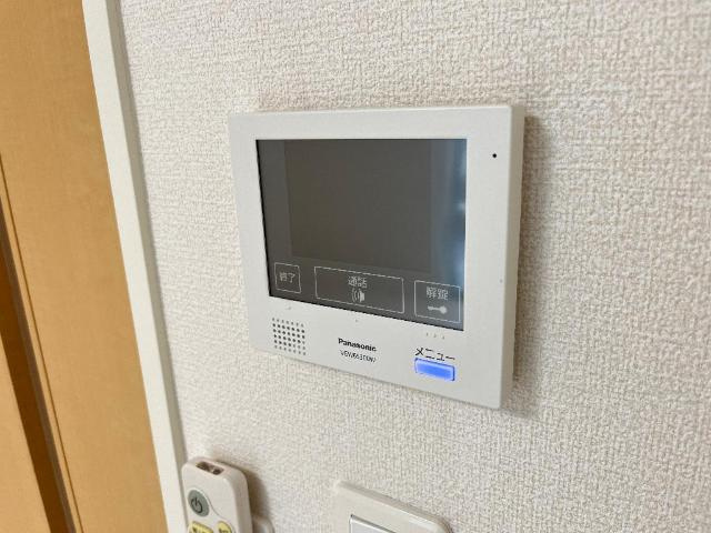 グランディール　サクラのセキュリティ|カメラ付インターホン