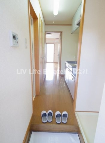 西東京市新町５丁目のアパートの玄関