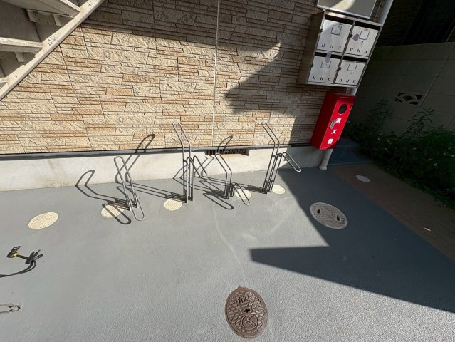エクセルハイツⅢ番館のエントランス