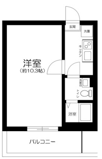 【間取り】 | Gluck船橋 | 間取りです。