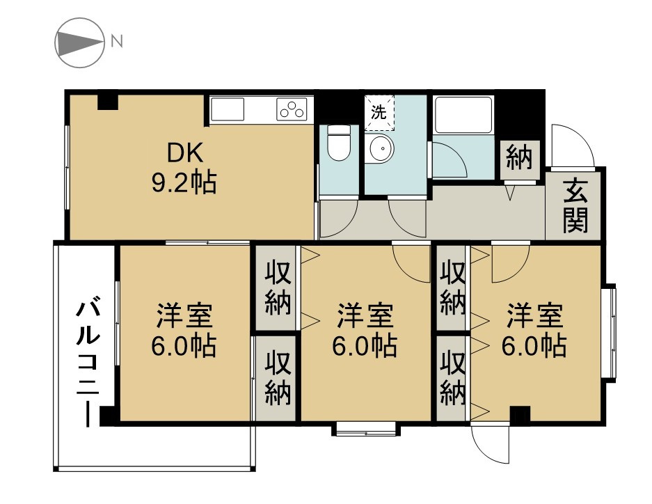 MY松原東の間取り