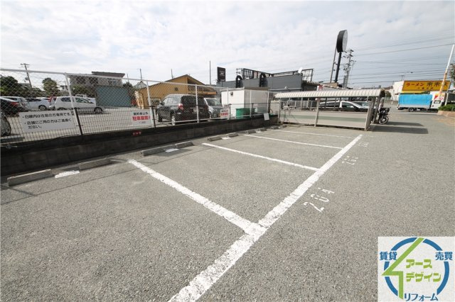 ビサイド大蔵谷の駐車場