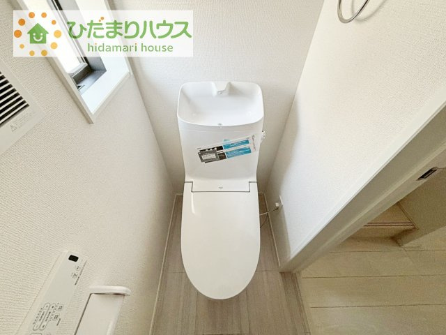 【トイレ】 | 取手市本郷6期　新築戸建　1号棟 | トイレは1F、2F共に完備！取り合いになることがありませんね(^^)/