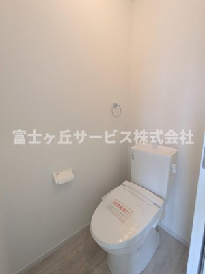 【トイレ】 | 磐田市川袋 新築一戸建て 1号棟 | １F2F同タイプのトイレがあります