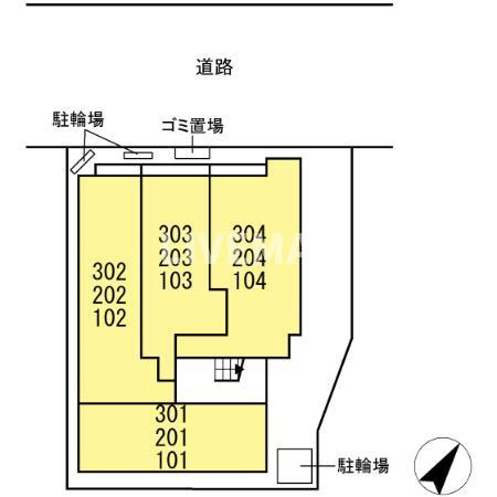 【区画図】セレスティア下丸子